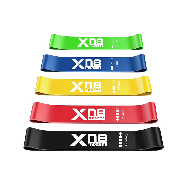 XN8 Resistance Bands Loop Set of 5