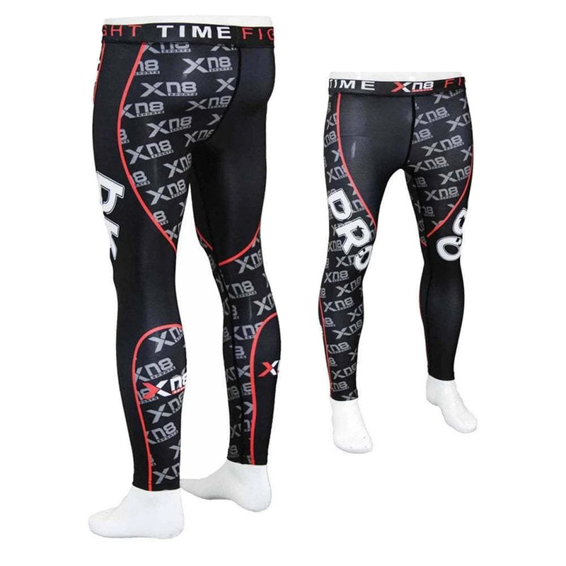 Xn8 Sports Mens Sports Leggings Black